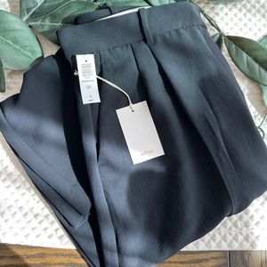 Aritzia Wilfred Effortless Pants Black BRAND NEW